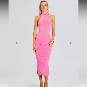 Delta Dress by SER.O.YA in Malibu pink. new with tags
